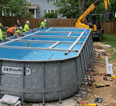 pool installation and company