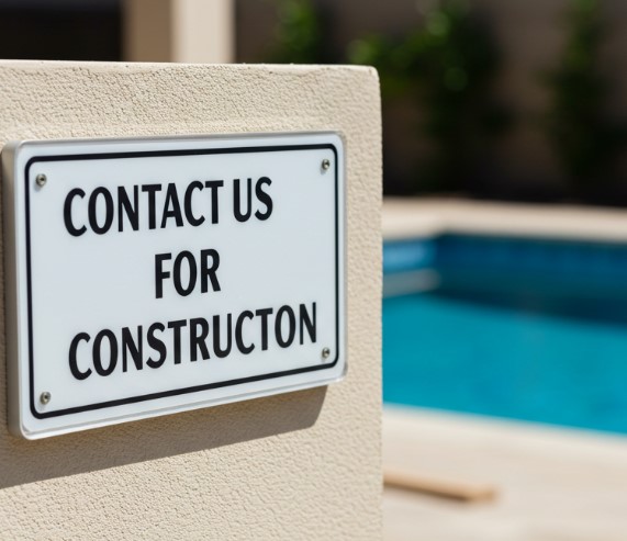 contact us for pool construction