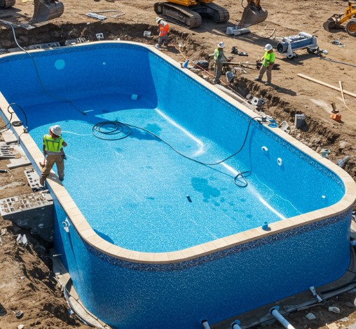 pool building and installation