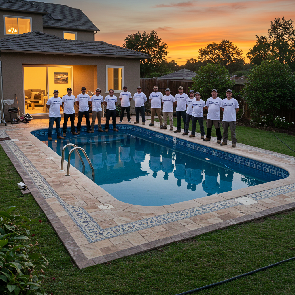 pool building and installation
