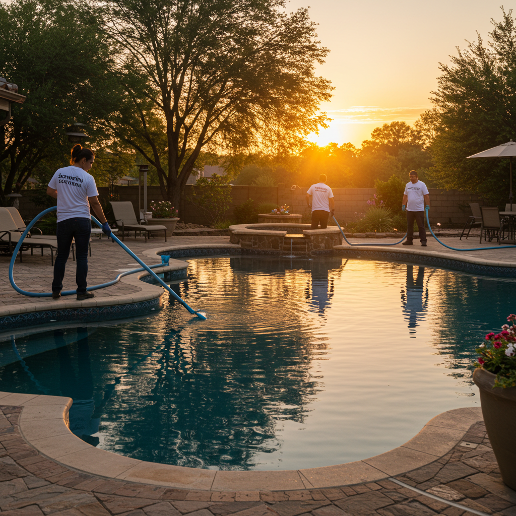 pool cleaning