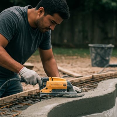 Professional Concrete Pool Deck Construction and Coating